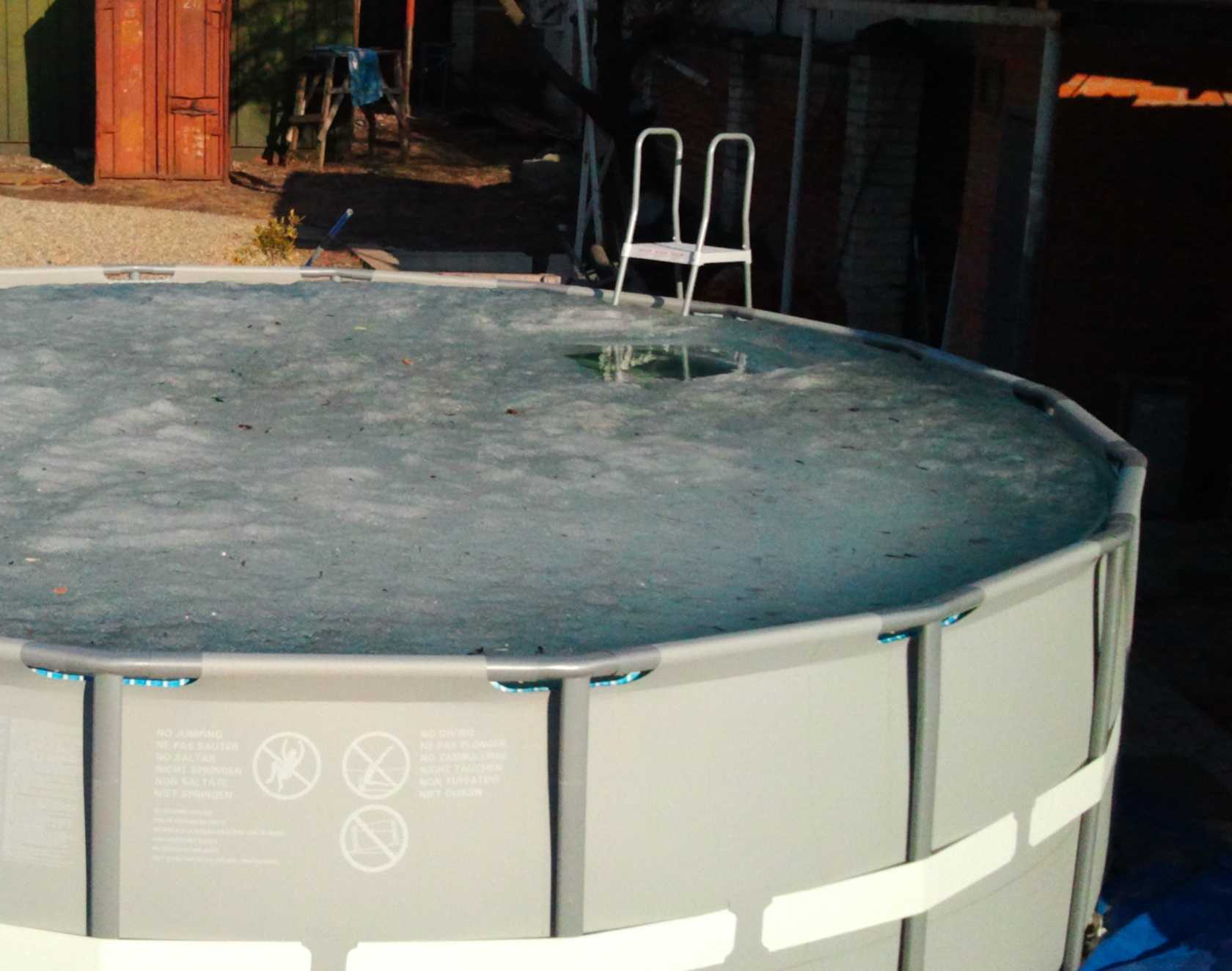 Можно ли оставлять бассейн без воды? - стройка от а до я