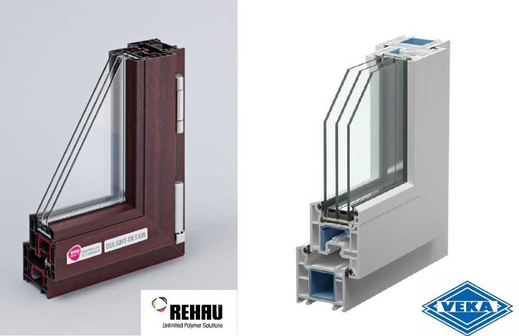 Veka softline 70 мм rehau delight сравнение. какие окна лучше – рехау или века