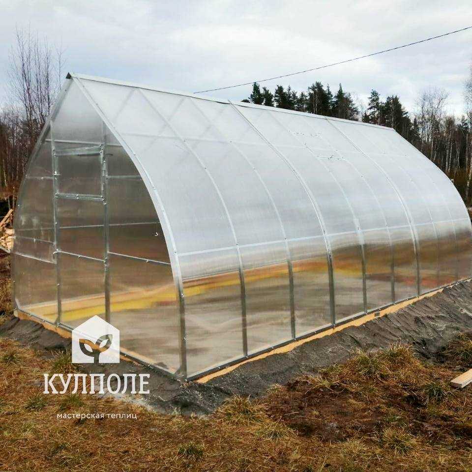 На что поставить теплицу из поликарбоната. когда и как правильно установить теплицу: общий принцип работ | дома от и до