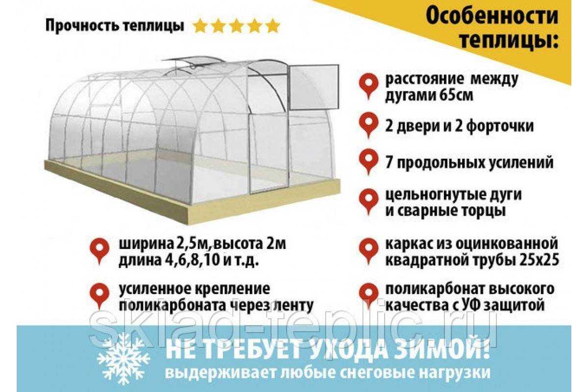 Как и где правильно установить теплицу из поликарбоната на участке: выбор места, монтаж и крепление, фото, видео