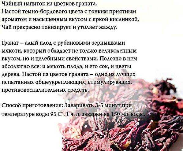 Знакомимся с описанием внешнего вида цветов граната и рассматриваем фото Какие бывают у комнатного и дикого дерева Изучаем полезные и вредные свойства растения, а также противопоказания к применению Как заваривать лепестки для целебного чая