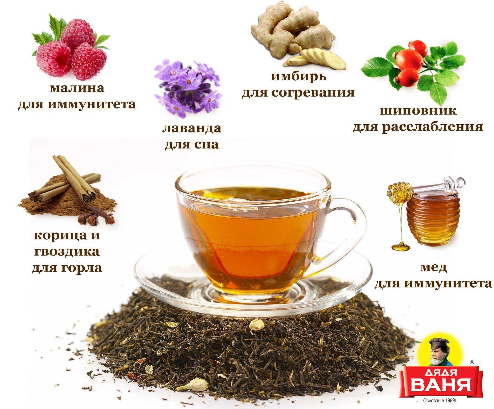 Как приготовить чай из листьев садовых растений